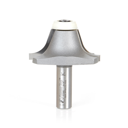 Picture of 57269 Carbide Tipped Undermount Bowl Solid Surface 2-7/32 Dia x 63/64 x 18 Deg x 1/2 Inch Shank
